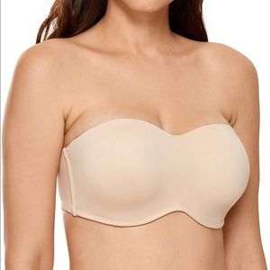 Beige Strapless Bra NWOT